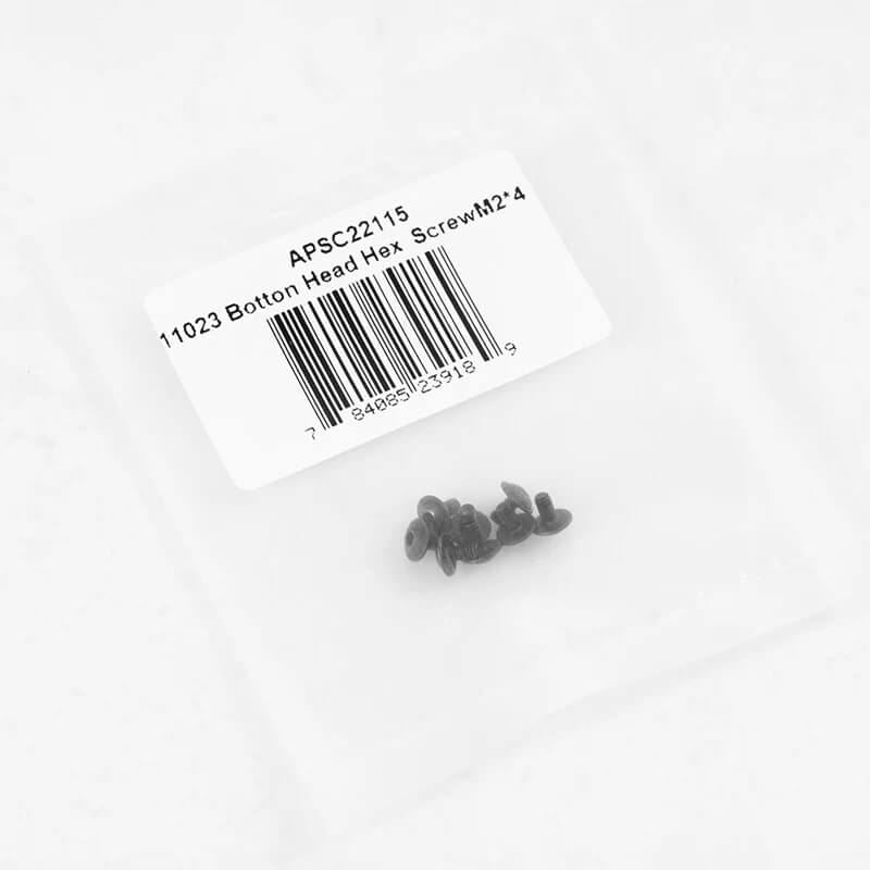 Fms Botton Head Hex Screw M2* 4