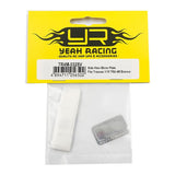 Yeah Racing Side-View Reflective Mirror Plate Fits Traxxas 1/18 TRX-4M Bronco