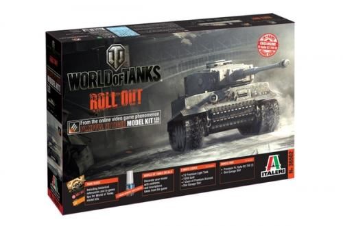 Italeri World Of Tanks Pz Kpfniv Tiger