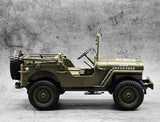 E-Zee Rc 1/10 4Wd Rc Willys Jeep With Led Lights