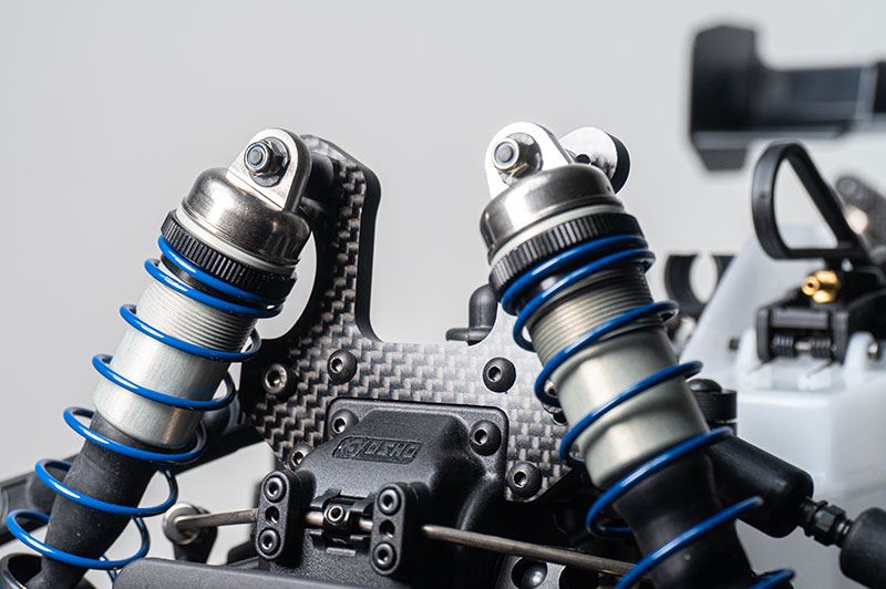 Koswork Carbon 5.0Mm Front Shock Tower For Inferno Mp11