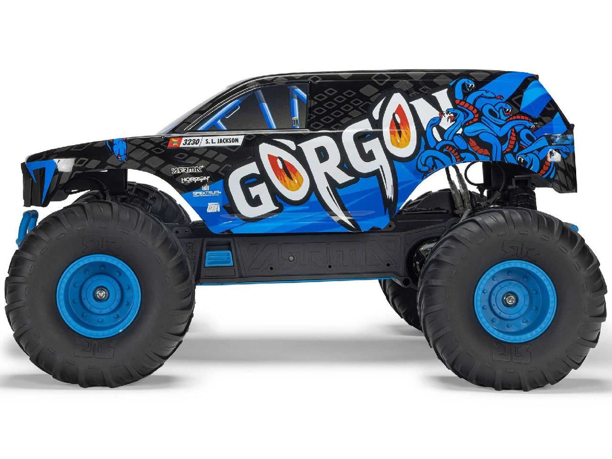 Arrma 1/10 Gorgon Mega 550 2Wd Mt With Battery & Charger Blue