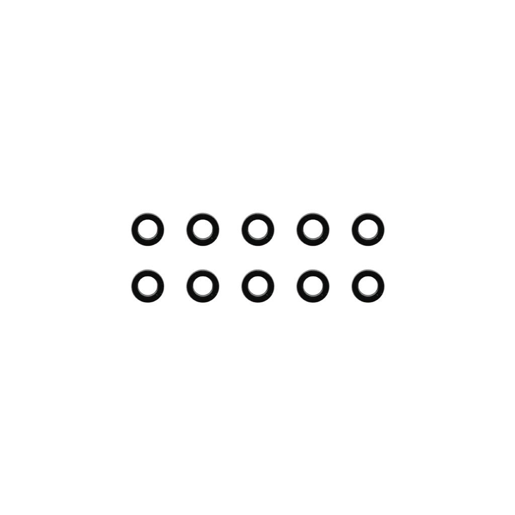 Alloy Shims 3 x 5 x 2 Black - (10)