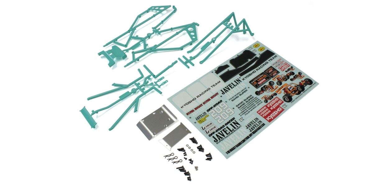 Body Parts And Roll Bar Kyosho Javelin - Peppermint Green