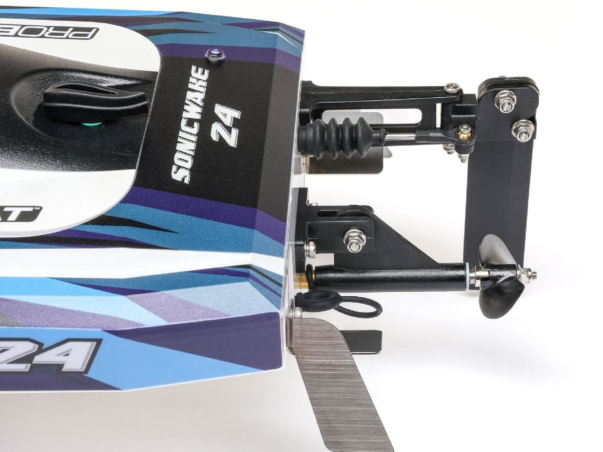 Proboat Sonicwake 24In Self-Righting Brushless Deep-V Rtr, Blue