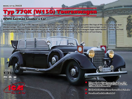 Icm Typ 770K (W150) Tourenwagen, Wwii German Leaders' Car