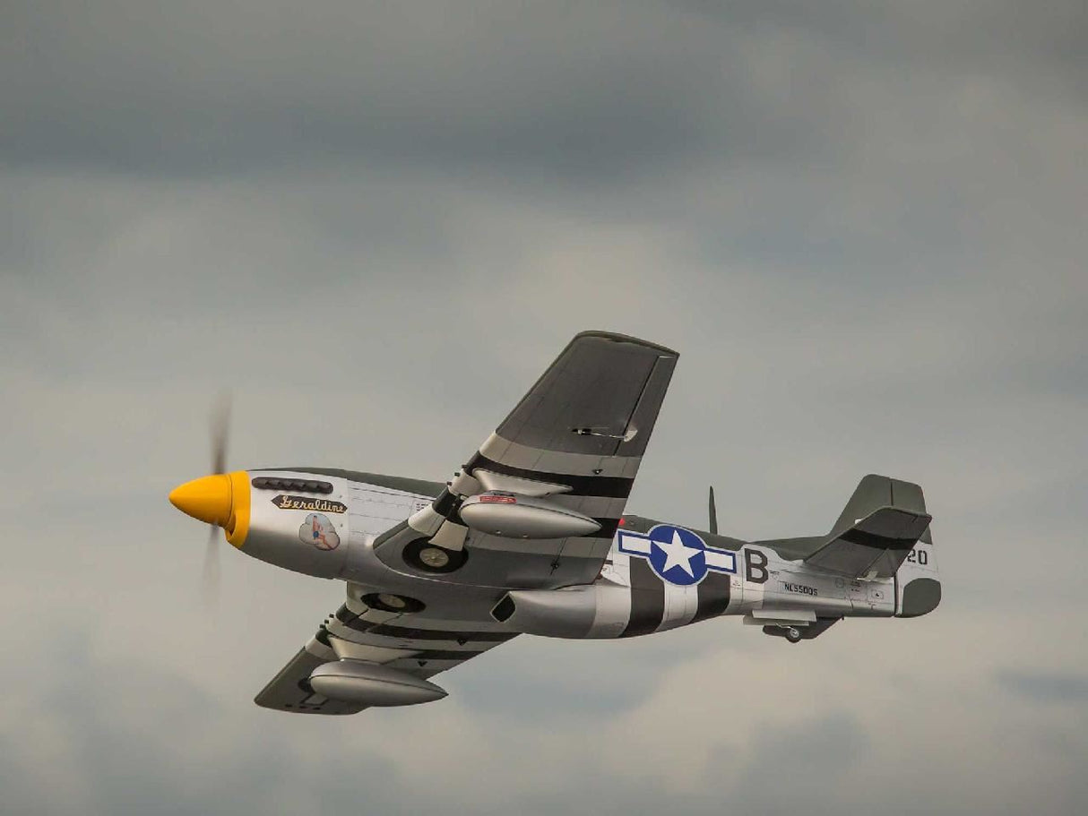 Hangar 9 P-51D Mustang 20Cc Arf, 69.5In