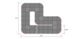 Kyosho Mini-Z Grand Prix Circuit50 Urethane (48Pcs - 50X50)