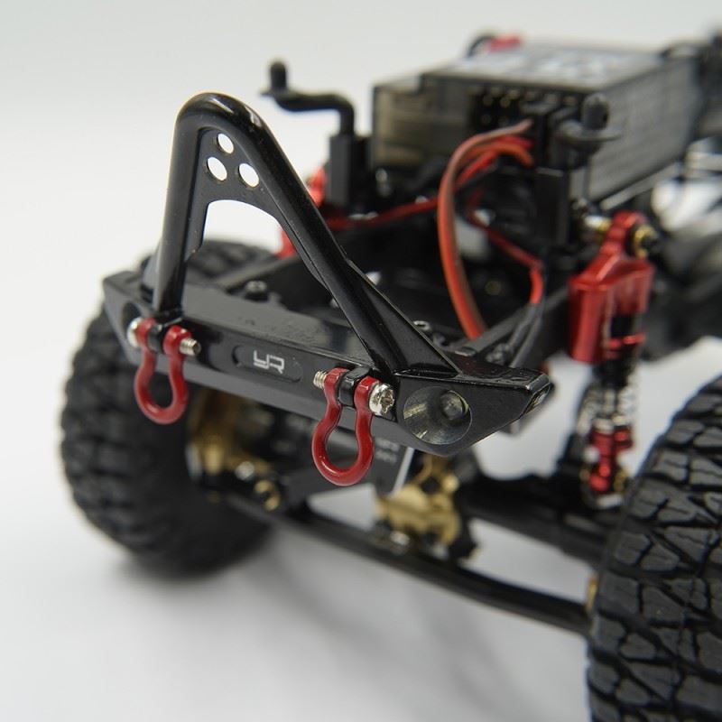 Yeah Racing Alloy Front Bumper For Axial SCX24 Jeep Deadbolt