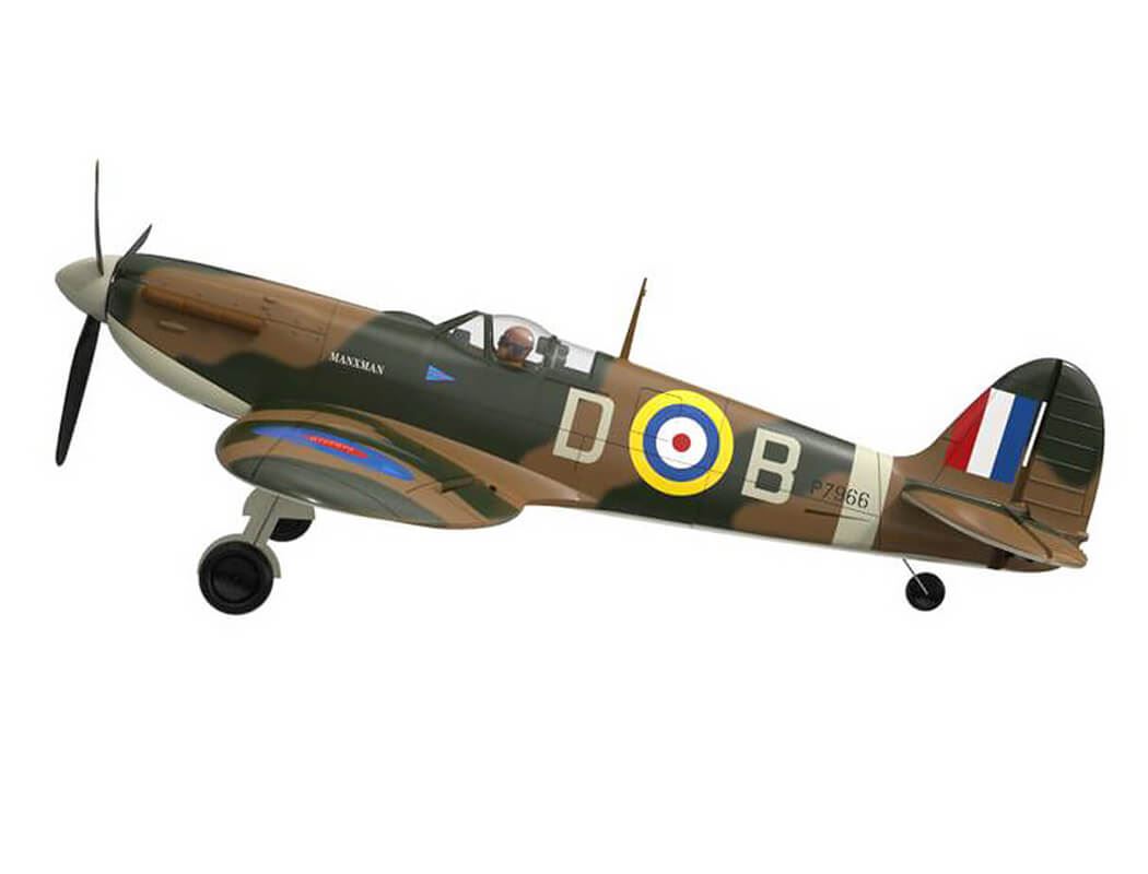 Volantex Spitfire Mkii 4Ch 500Mm Brushless W/Gyro Rtf