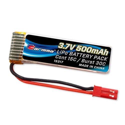 CARISMA GT24B 500mah 1S 3.7V LIPO BATTERY