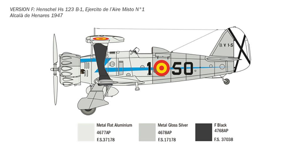 Italeri Henschel Hs 123