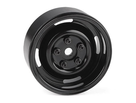 Rc4Wd 1.9  Landies Vintage Stamped Steel B/Lock Wheels Black