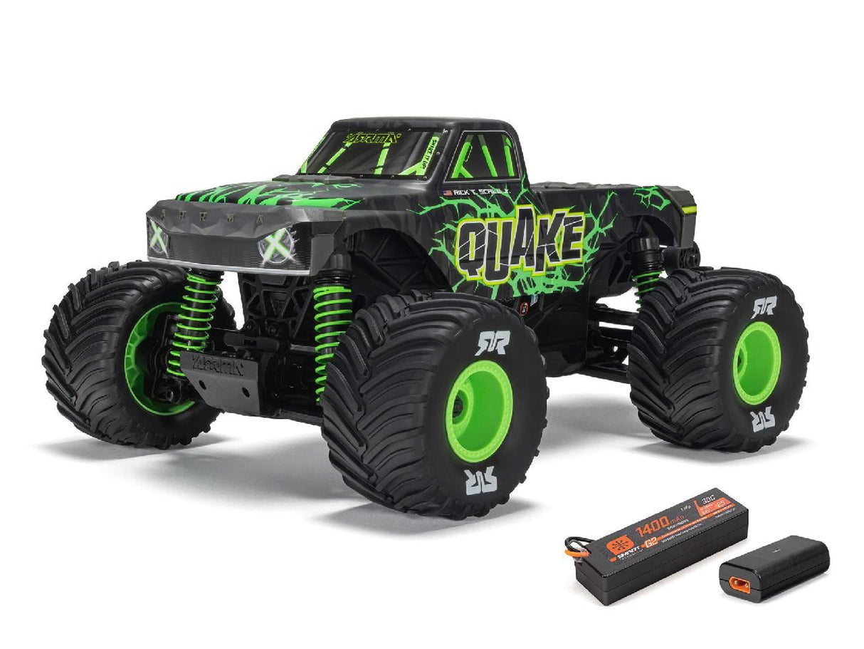 Arrma 1/16 Quake Grom 4X4 Rtr Monster Truck Green