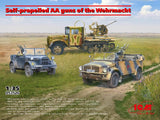 Icm Self-Propelled Aa Guns Of The Wehrmacht (Set Of 3)