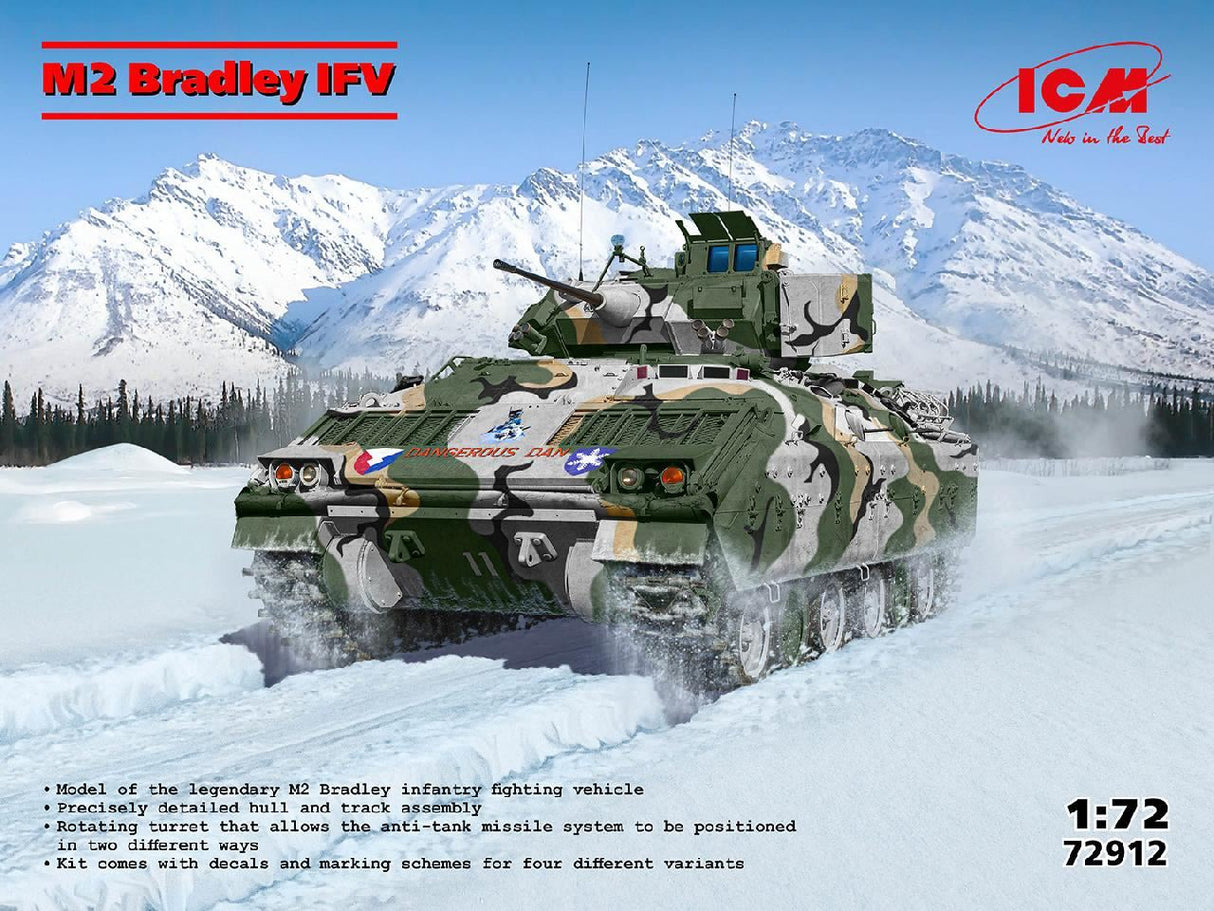 Icm M2 Bradley Light Tank, U.S. Infantry Fighting Vehicle