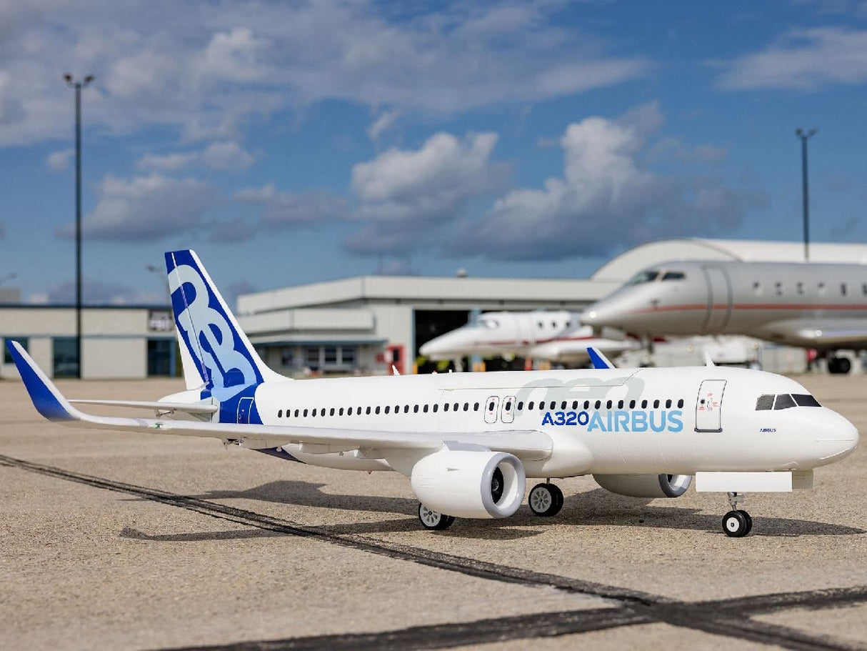 E Flite Airbus A320Neo Twin 64Mm Edf Bnf Basic W/As3X+ Safe