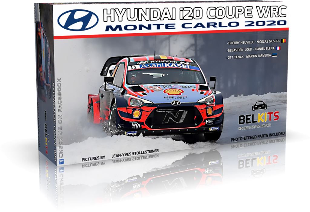 BEL Kits Hyundai I20 Coupe WRC Monte Carlo