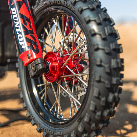 Pro 1/4 Pro-Spec Aluminum Front Hub Red: Promoto-Mx