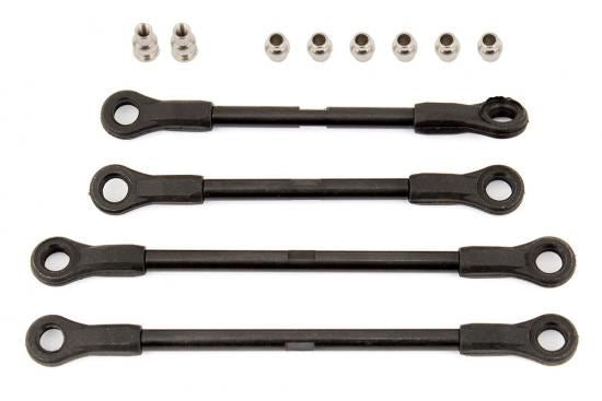 ASSOCIATED CR12 FRONT UPPER & LOWER LINK SETS