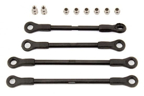 ASSOCIATED CR12 FRONT UPPER & LOWER LINK SETS