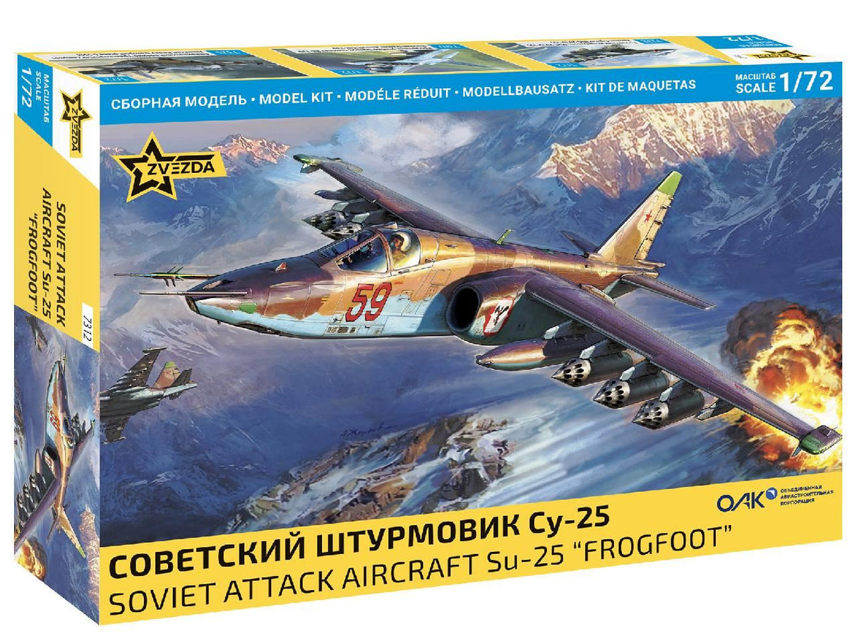 Zvesda Soviet Attack Aircraft Su-25 “Frogfoot”