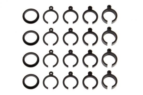 TEAM ASSOCIATED PROSC10/RAT/ REFLEX SPRING CLIPS/RETAINERS