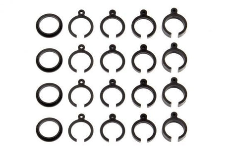 TEAM ASSOCIATED PROSC10/RAT/ REFLEX SPRING CLIPS/RETAINERS