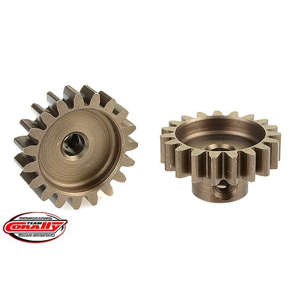 Corally 32 Dp Pinion Short Hardened Steel 19 Teeth Shaft Dia. 3.17mm