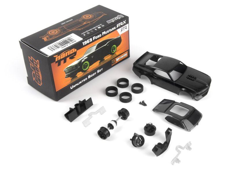 Nano-Ttr 1969 Ford Mustang Rtr-X Unpainted Bodyset