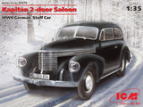 Icm Kapitän 2-Door Saloon, Wwii German Staff Car