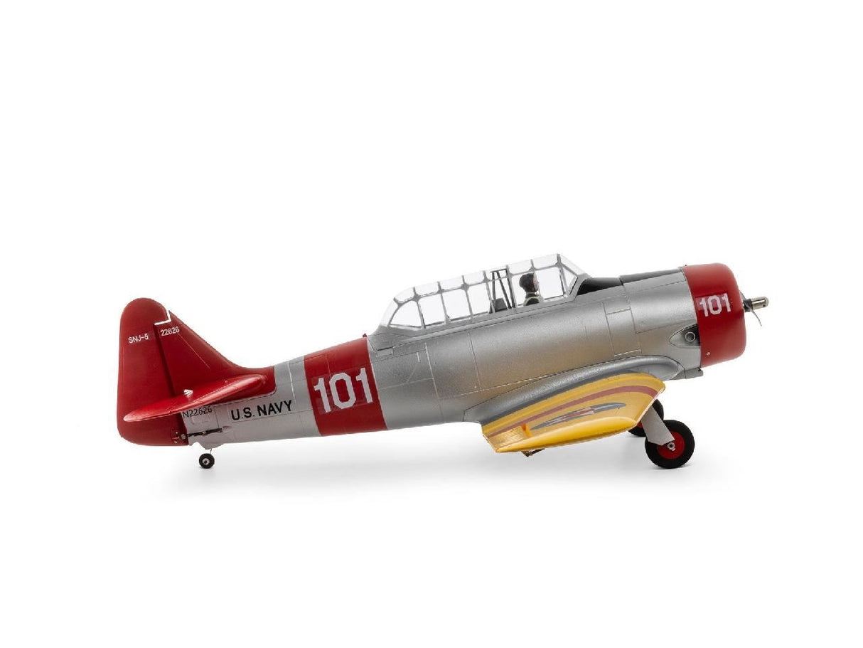 E Flite Snj-5/At-6 Texan 1.5M Bnf Basic With As3X+ And Safe Select