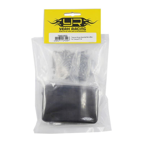 Yeah Racing Titanium Screw Assorted Set W/Box For Tamiya Dt-04