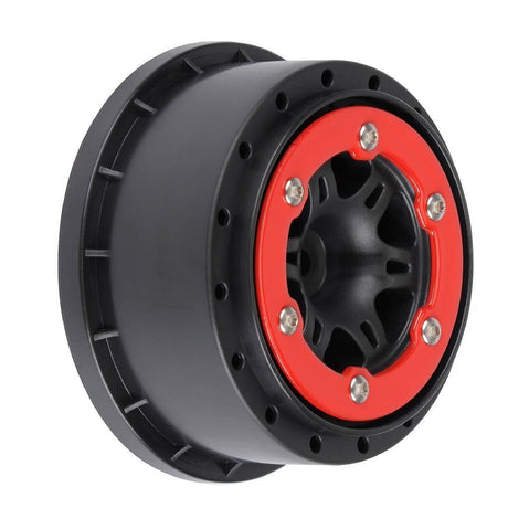 Proline 1/10 Split Six Rear 2.2In/3.0In 12mm Short Course Wheels (2) R