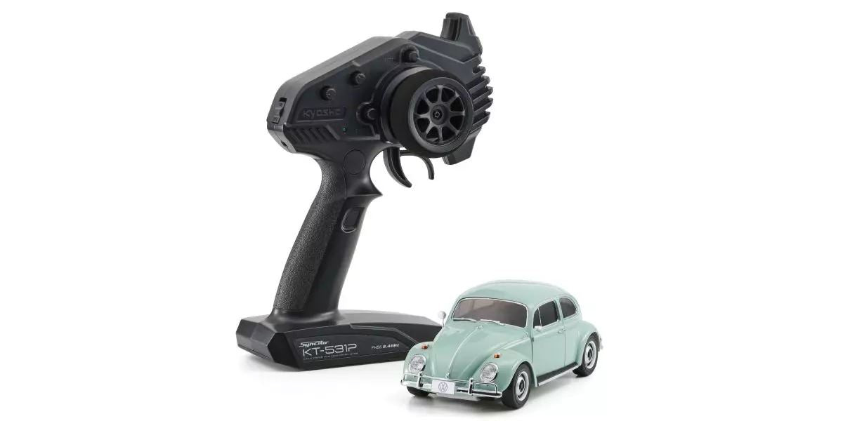 Kyosho Mini-Z Mr04 Rwd Volkswagen Beetle 1300 1966 Bahama Blue