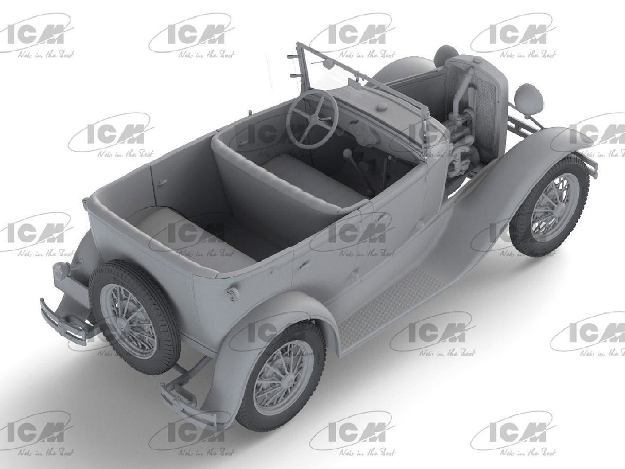Icm Ford Model A Gangster Car