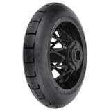 Proline 1/4 Supermoto S3 Motorcycle Rear Tire Mtd Black (1): Promoto
