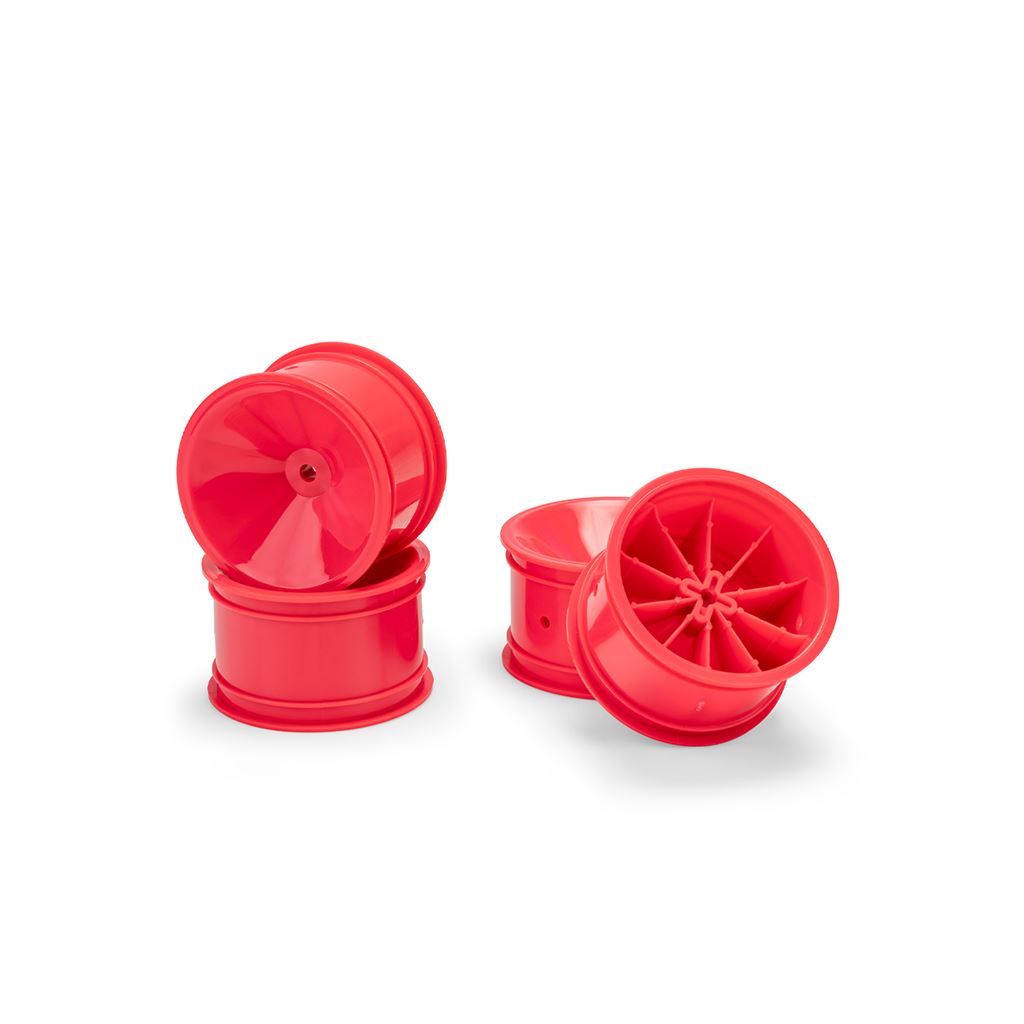 Mono Rc10 B2 B3 2.2 Rear (3/16) Wheel Pnk + Offset