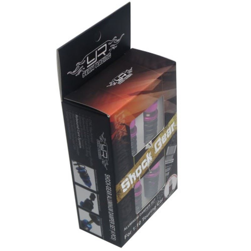 Yeah Racing Shock-Gear 55mm Damper Set for 1/10 RC Touring Car Pink