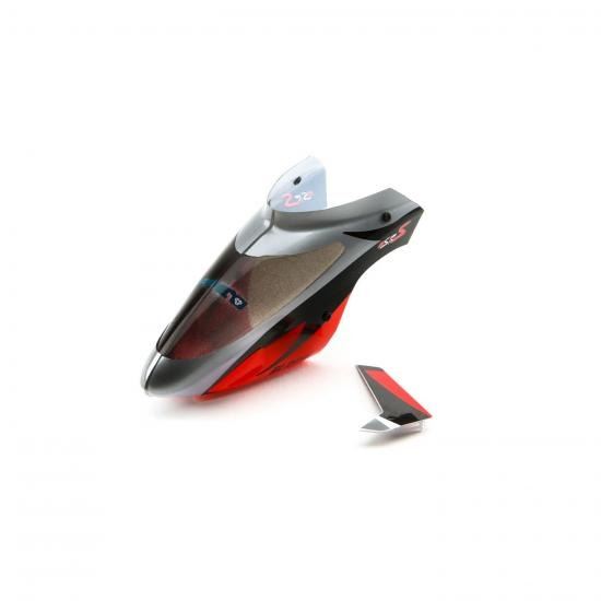 BLH Blade Complete Canopy with Vertical Fin: mSR S