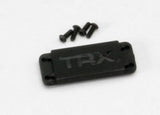 TRAXXAS Cover plate, steering servo/ 3x8 BCS (4)