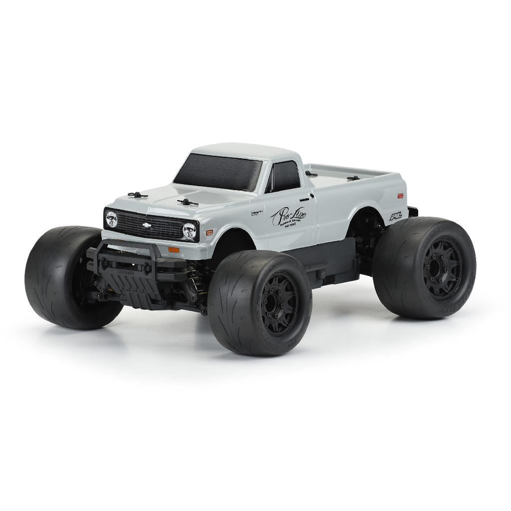Proline 1/10 1972 Chevy C-10 Tough-Color Gray Body: Stampede & Grani