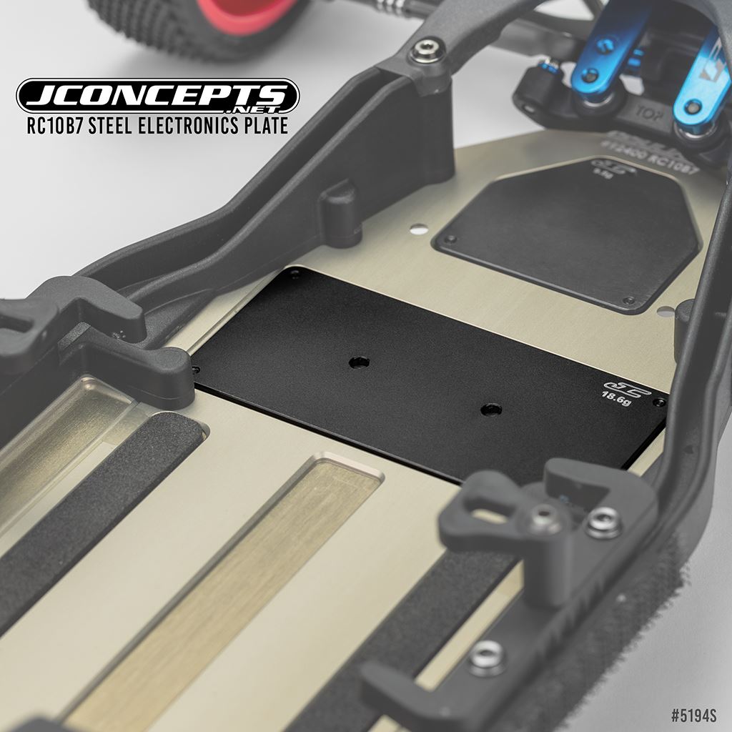 Rc10B7 Steel Electronics Plate - Set