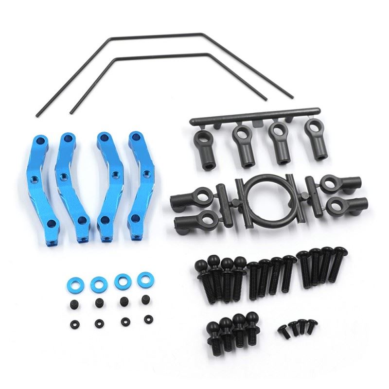 Yeah Racing Aluminum Upper Arm W Roll Bar Mount For Tamiya Tt-02Srx