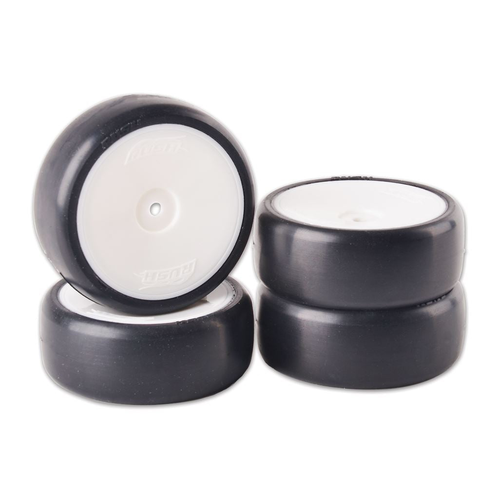 Rush Pre-Glued Tyres 36S Vr2 - 4Pcs