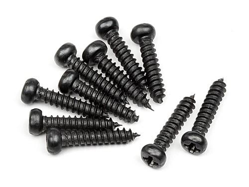 HPI Tp. Button Head Screw M2.6*12mm (10Pcs)