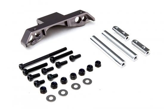 GMADE GS01 FRONT AXLE TRUSS UPPER LINK MOUNT (TI. GREY)