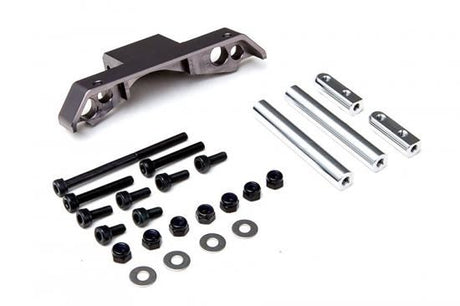 GMADE GS01 FRONT AXLE TRUSS UPPER LINK MOUNT (TI. GREY)