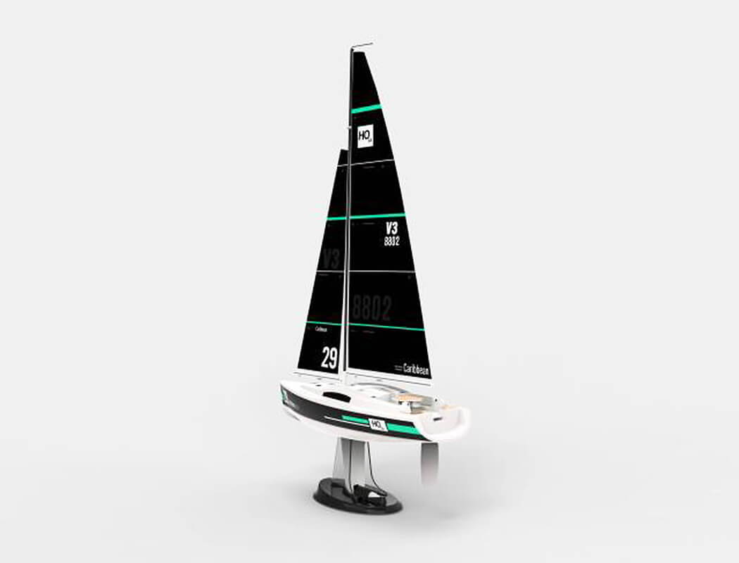 Joysway Caribbean Yacht Black Rtr V3.0
