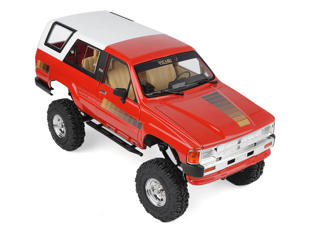 RC4WD TRAIL FINDER 2 RTR W/1985 TOYOTA 4RUNNER HARD BODY SET (RED)